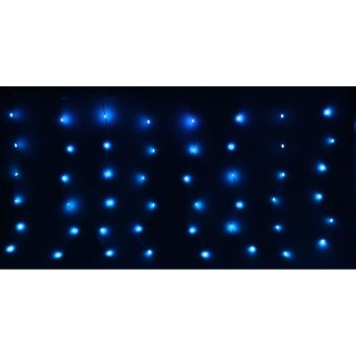 3. CHRISTMAS TREE LIGHTS LIGHT CURTAIN OUTSIDE/INTERNAL 240 LED 600X60CM WITH REMOTE CONTROL RGB COLOR