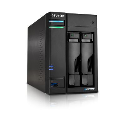 AS6702T NAS; Tower; 2x (3.5" SATA HDD/ 2.5" SSD); Intel Celeron N510; 4GB DDR4 SODIMM (max. 16GB), 2x 2.5Gb, 4x M.2 2280 NVMe PCIe 3.0, 2x USB 3.2 Gen, 1x HDMI 2.0b