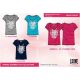 3. Women's T-shirt LEONE LW1011/S16 turquoise "M"