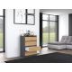 3. Chest of drawers M4 70x40xH97 anthracite/artisan