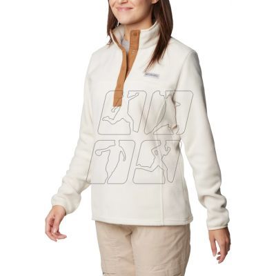 2. Columbia Benton Springs 1/2 Snap Pull Over II Sweatshirt W 2085651191