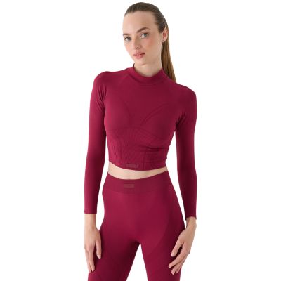 10. 4F Longsleeve T-shirt FNK W 4FRAW24TFLOF483 60S