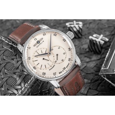 5. ZEPPELIN New Captain's Line Automatic Men's Watch 8662-5 + BOX