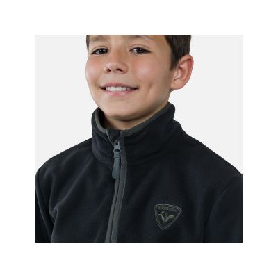 3. Rossignol Jr Strawpile Fleece Hz Sweatshirt Black