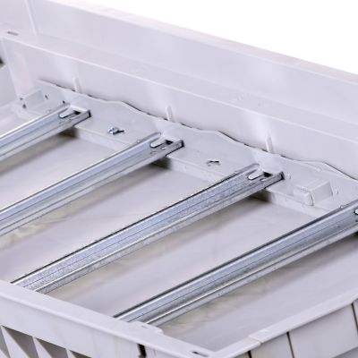 4. PLASTIC INSTALLATION HOUSING WITH METAL DOOR, FLUSH-MOUNTED, IP40, 5 ROWS, 60 MODULES Noark PM