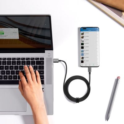 9. Baseus Superior Series USB-A / USB-C Cable 100W 1m - Black