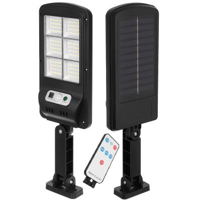 SOLAR STREET LAMP 120LED + REMOTE CONTROL MOTION AND DUSK SENSOR