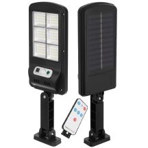 SOLAR STREET LAMP 120LED + REMOTE CONTROL MOTION AND DUSK SENSOR