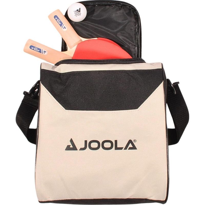 30. JOOLA TABLE TENNIS SET IN BAG 14 RACKETS 30 BALLS