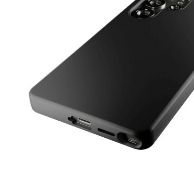 9. Puro Icon Mag Silicone Case with MagSafe for Samsung Galaxy S25 Ultra - Black