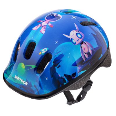 7. Meteor KS06 Alien Jr Bicycle Helmet 17439 size S 48-52 cm