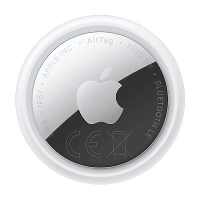 5. Apple AirTag Personal Finder Silver, White