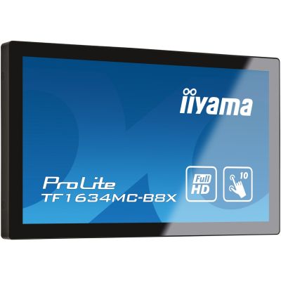 3. iiyama ProLite TF1634MC-B8X computer monitor 39.6 cm (15.6") 1920 x 1080 px Full HD LED Touchscreen Multi-user Black