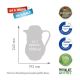 6. ROTPUNKT Thermal Carafe, 1.0 L, BLACK CHERRY (BLACK