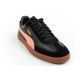 3. Puma women's sports shoes CLub II Era sneakers black fashionable leather