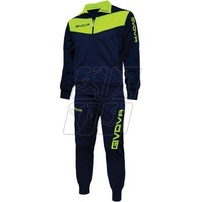 3. Tracksuit Givova Tuta Visa Fluo TR018F 0419