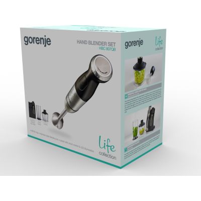5. Gorenje HBC807QB 0.5 l Hand Mixer 800 W Black, Stainless Steel