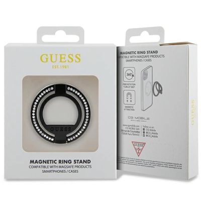 4. Guess MagSafe Ring stand GUMRSALDGK black/black Rhinestone