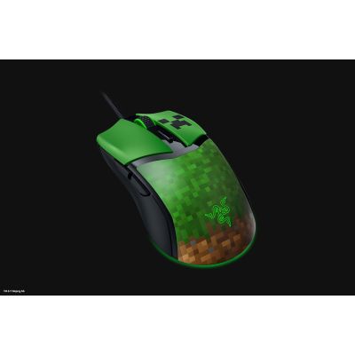 3. Razer Kobra Wired Gaming Mouse Minecraft Edition