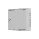 2. LANBERG TPR 10" installation cabinet with mesh panel 340X340X140, grey (assembled)