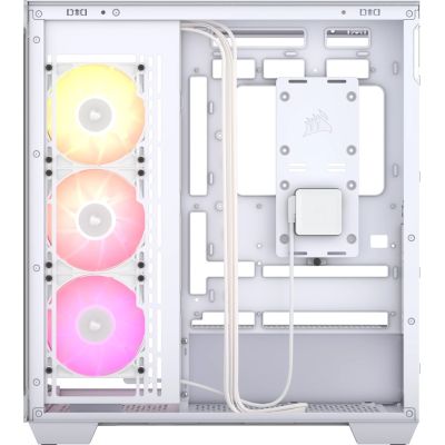 5. Corsair iCUE LINK 3500X RGB Midi Tower White