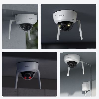 6. Reolink | Vandal-resistant 4K Ultra HD IK10 Camera | W437 | Dome | 8 MP | 2.7–13.5 mm | IP67 Protection Rating | H.265 | Micro SD, max. 256 GB