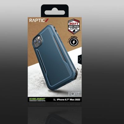 5. Raptic X-Doria Fort Case iPhone 14 with MagSafe armored blue cover