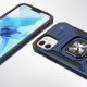 2. Wozinsky Ring Armor case for iPhone 14 armored cover magnetic holder ring blue