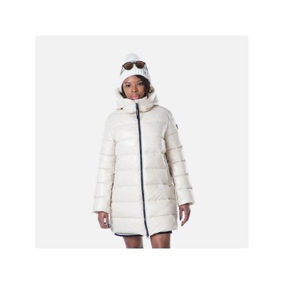 Rossignol W Shiny Parka Jacket Gray