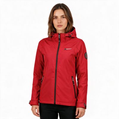 5. Women's Softshell Jacket Geographical Norway TAKENI DB RED LADY 009 (WY9179F/GN-RED)