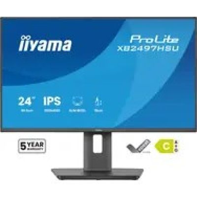21. iiyama ProLite XB2497HSU-B1 computer monitor 60.5 cm (23.8") 1920 x 1080 px Full HD LED Black