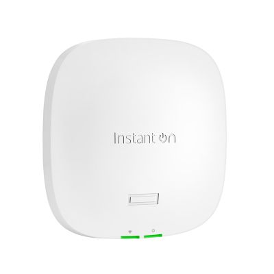 14. HPE Networking Instant On AP21 (RW) Dual-Radio 2x2 Wi-Fi 6 Access Point 1200 Mbit/s White with PoE Support