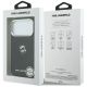8. Karl Lagerfeld Point & Karl Sketch MagSafe Case for iPhone 17 Pro - Black