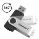 4. Intenso USB 256GB OFFICE LINE 3.2 Gen1 Silver-Black USB Flash Drive USB Type-A 3.2 Gen 1 (3.1 Gen 1) Black, Silver