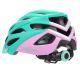 64. Meteor Marven pink/mint bicycle helmet