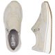 3. Women's beige high-heeled shoes Rieker L5854-62