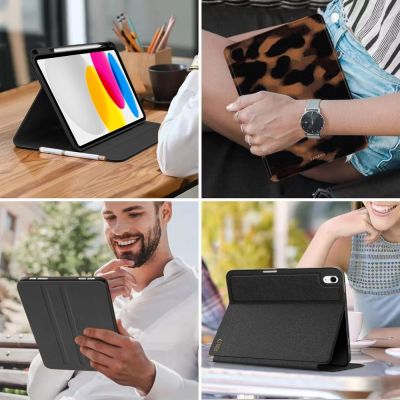 9. Tech-Protect Lamano case for iPad 10.9” 10 / 2022 / 11” 11 / 2025 - brown and black