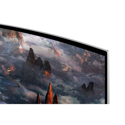 13. Samsung G93SC Computer Monitor 124.5 cm (49") 5120 x 1440 px Dual QHD OLED Silver