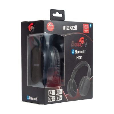 3. MAXELL HD1 BASS USB-C Wireless Bluetooth Headphones