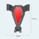 10. Gravity smartphone car holder, silver (YC07)