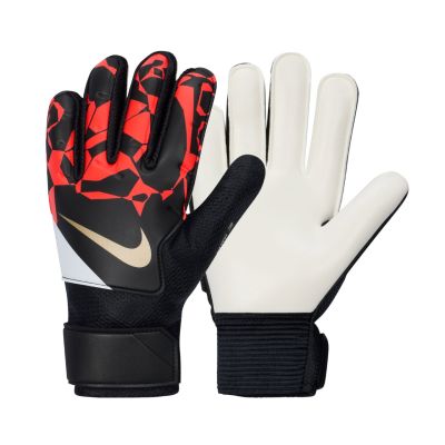 Nike Match Goalkeeper Kids' Goalkeeper Gloves Black and Red HQ0258 011