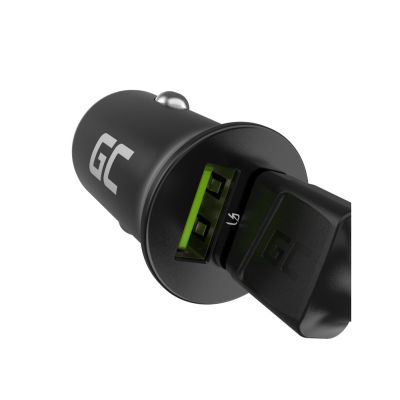 13. GREEN CELL CAR CHARGER GC POWERRIDE NANO36 36W 6A 2X USB-A