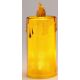 39. DECORATIVE CANDLE 8 CM AMBER WARM WHITE 1 LED