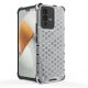 11. Honeycomb case armored cover with a gel frame for Vivo V23 5G transparent