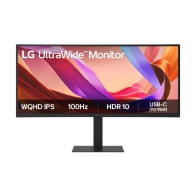 16. LG 34U650A-B Computer Monitor 86.4 cm (34") 3440 x 1440 px Wide Quad HD LCD Black
