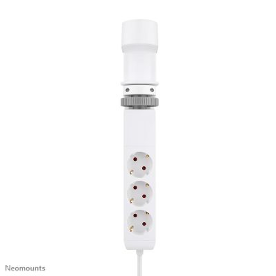 3. Neomounts DS22-840WH6 1.4m 3-way power outlet splitter, indoor white
