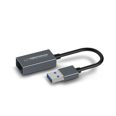 3. ESPERANZA GIGABIT ETHERNET 1000 MBPS ADAPTER USB 3.0-RJ45 ENA101