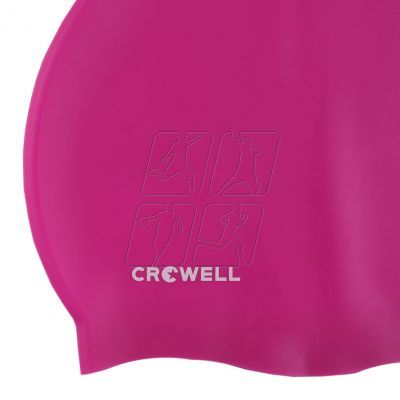 2. Crowell Mono-Breeze-04 silicone swimming cap