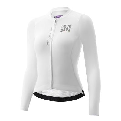 Rockbros 15110012003 ROAD TO SKY women's cycling jersey long sleeve S - white