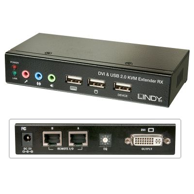 4. Lindy 39377 KVM Switch Black